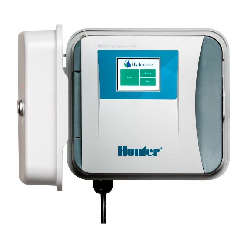 Programador de riego Hunter PRO-C Hydrawise exterior