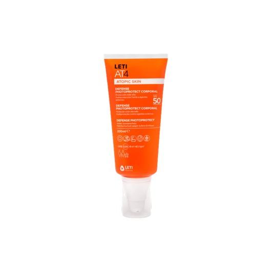 LETI AT4 DEFENSE PHOTOPROTECT ATOPIC SKIN LOCION CORPORAL SPF50 200 ML