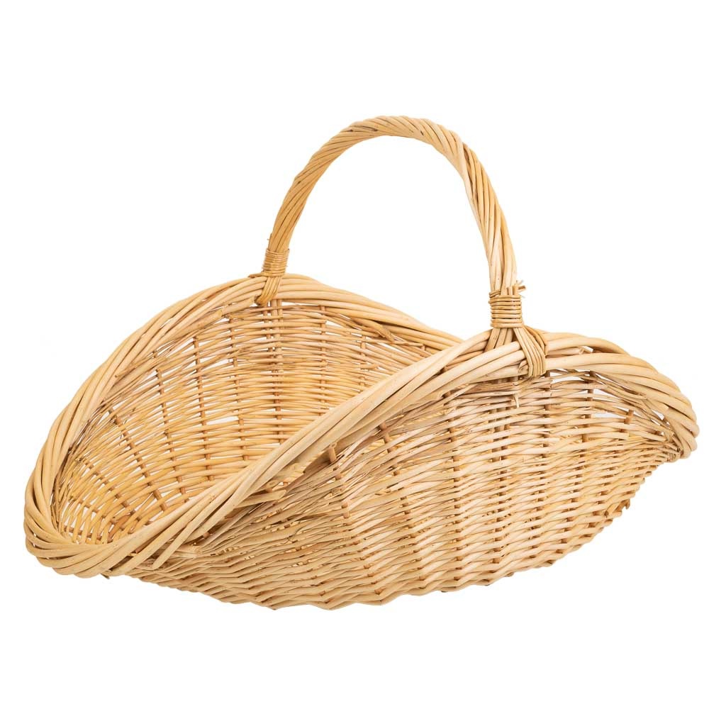 Wonderlust Deco - Leñero de mimbre 65x46x42h cm Marrón 65x46x42h cm