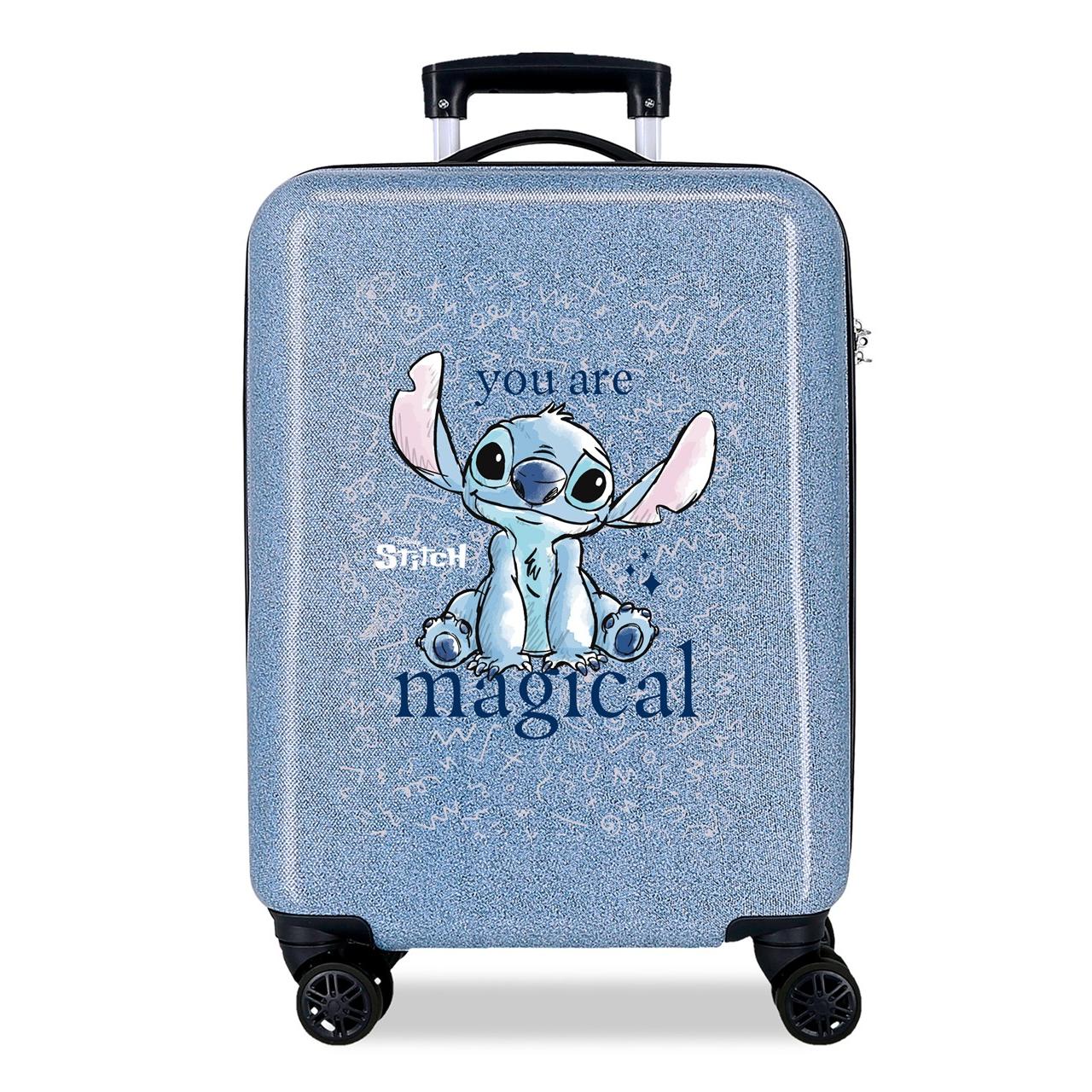 Maleta de cabina Stitch you are magical denim 38x55x20 cm