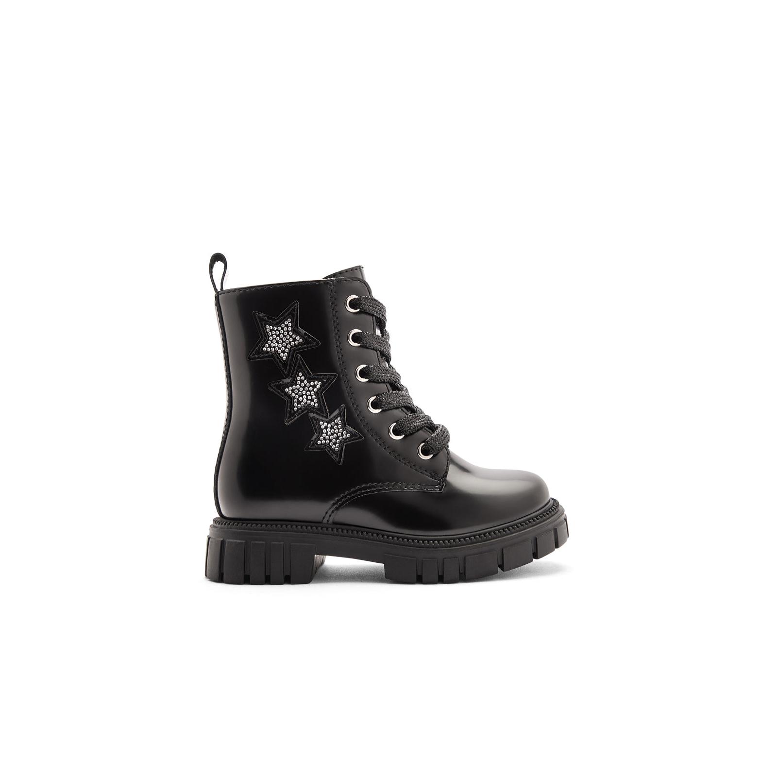 Conguitos - Botas de Niña Estilo Militar Estampado de Estrellas para Niños y Niñas