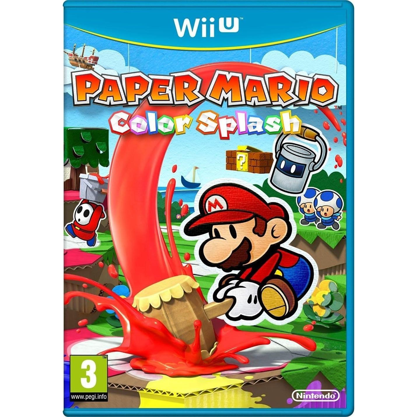 Paper Mario Color Splash Juego para Consola Nintendo Wii U