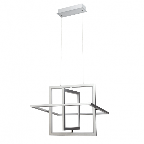 FABRILAMP  Lampara Colgante 50w 4000k 3500lm Lexie Cromo Regx45d De