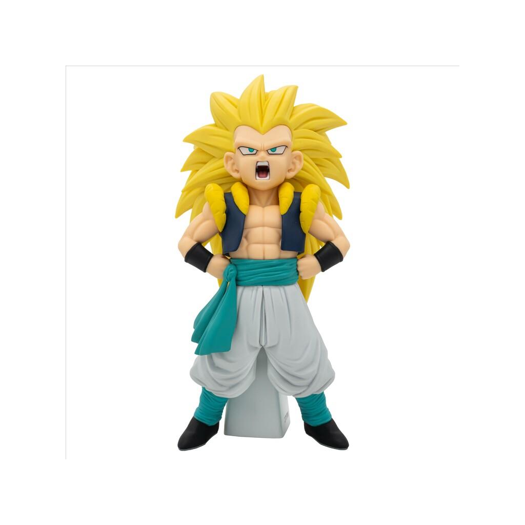 Dragon Ball Z Solid Edge Works Figura Super Saiyan 3 Gotenks de 15 cm