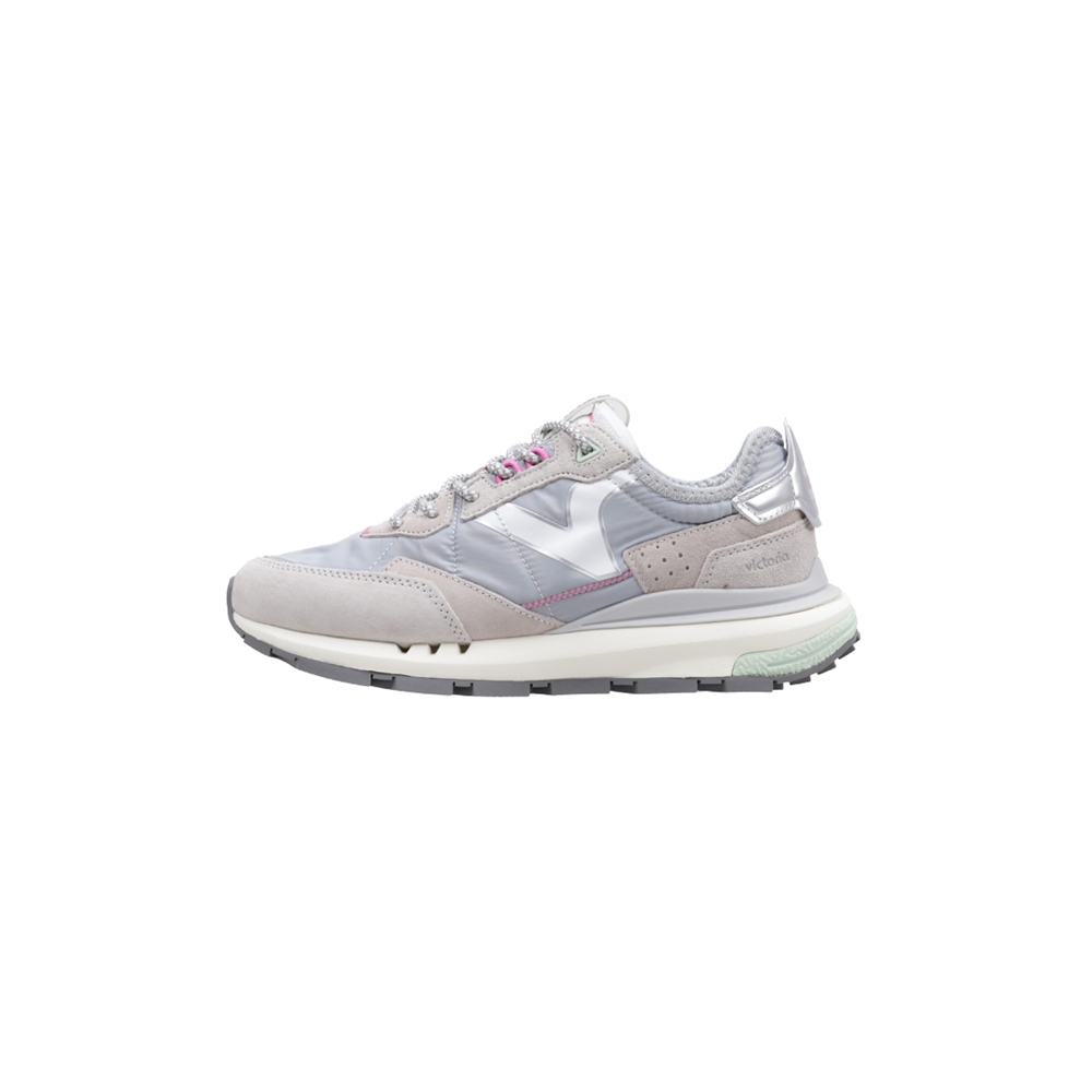victoria WING EVO - SPORT Deportivas Planas Mujer Gris
