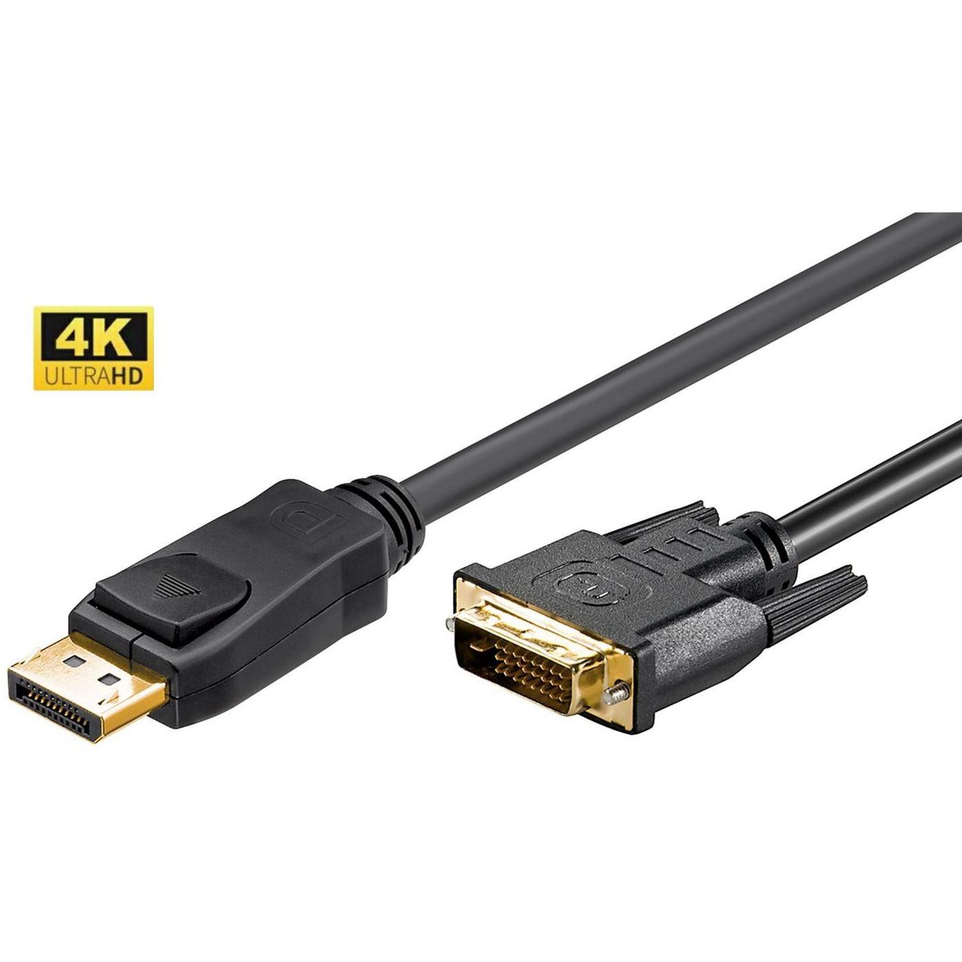 Cable Microconnect Displayport a DVI-D de Alta Calidad de 2m