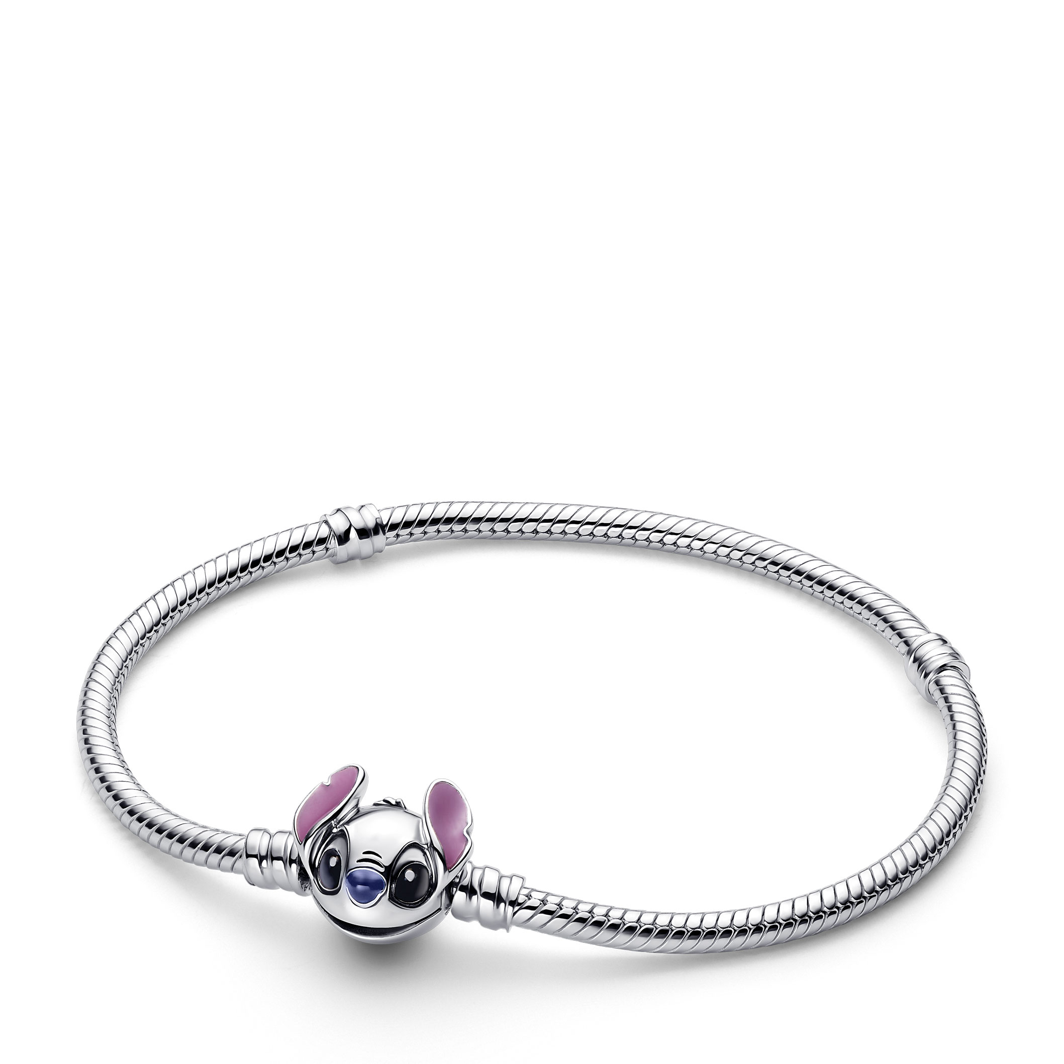 Pandora Pulsera con cadena de serpiente de Disney Stitch 593738C01 _ para Mujer