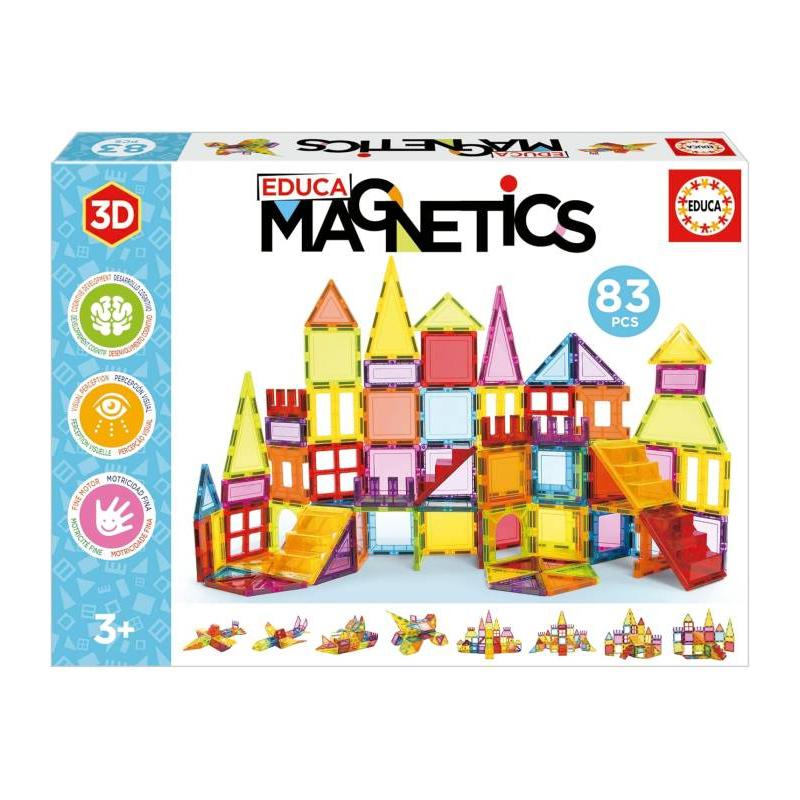 EDUCA MAGNETICS 83 PIEZAS – EDUCA BORRÁS