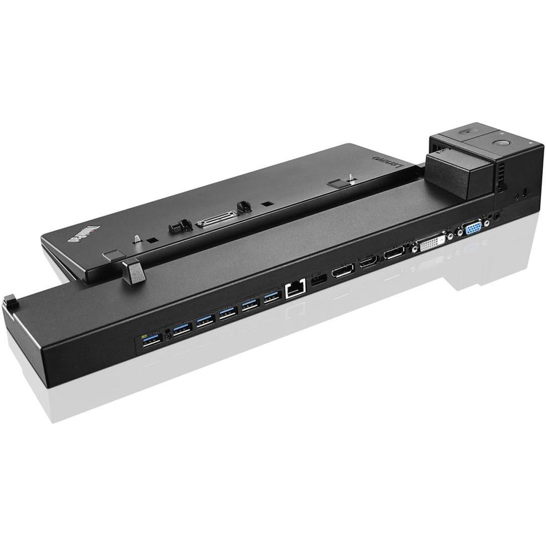 Lenovo 40A50230EU ThinkPad Workstation Dock Negro - Duplicador De Puerto Base Estación para Portátil ThinkPad P50: 20EN, 20EQ / P70: 20ER, 20ES (Acoplamiento, 3,5 mm, 10,1000 Mbit/s, Corriente alterna, 230 W, Negro)