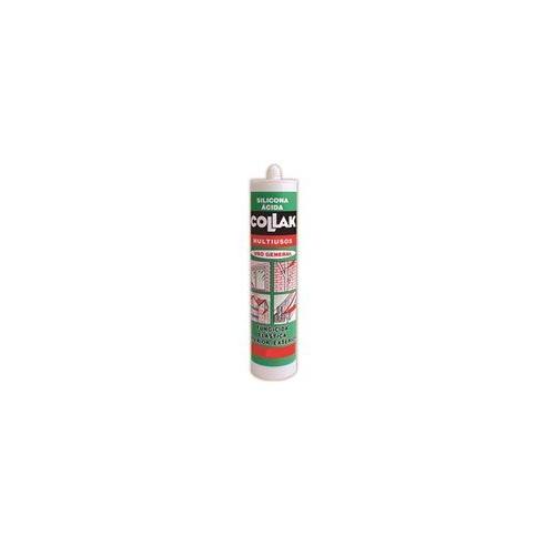 Silicona Universal Blanca EDM Acida Antimoho 280Ml