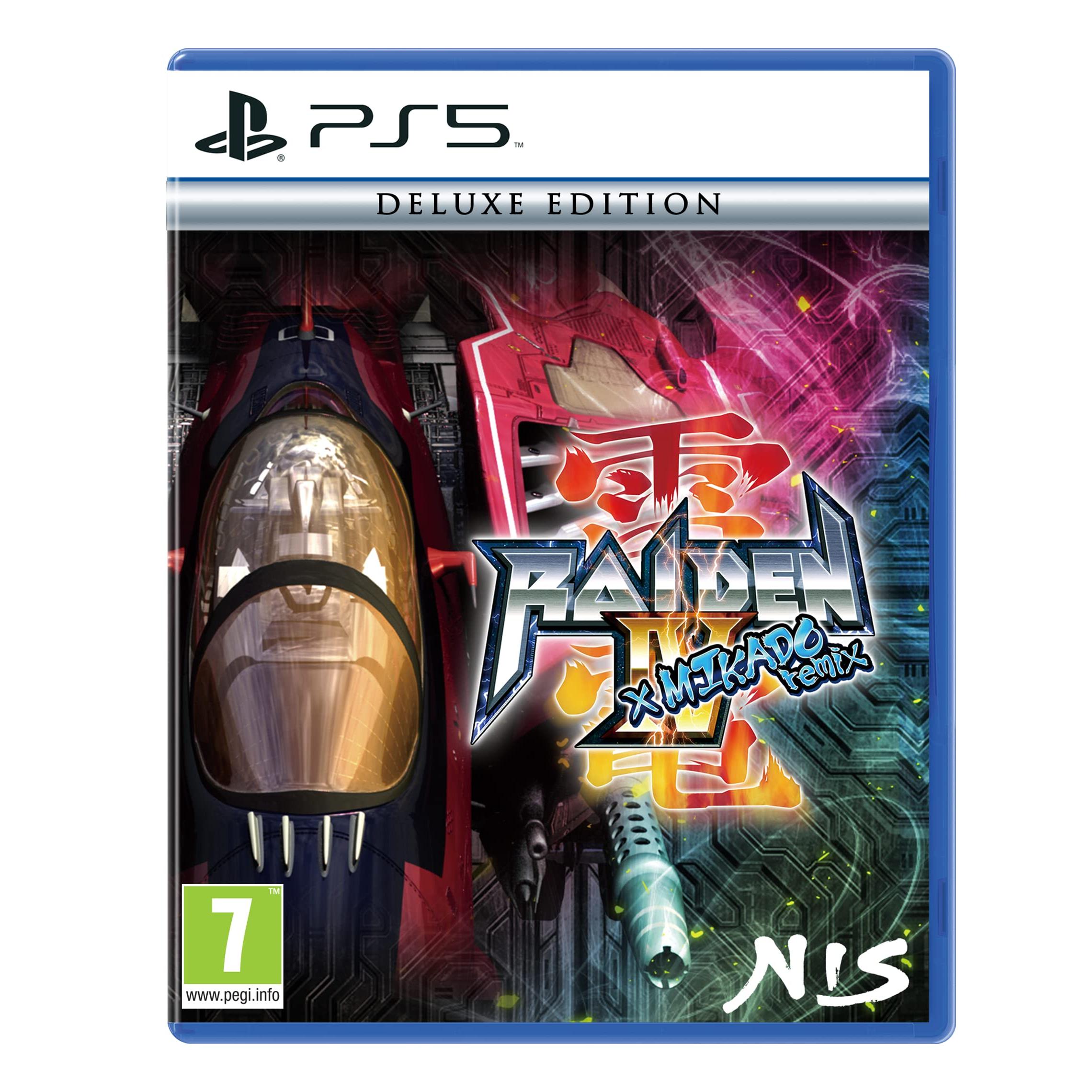 Raiden IV X Mikado Remix Deluxe Edition - PS5 - Nuevo Precintado - PAL España