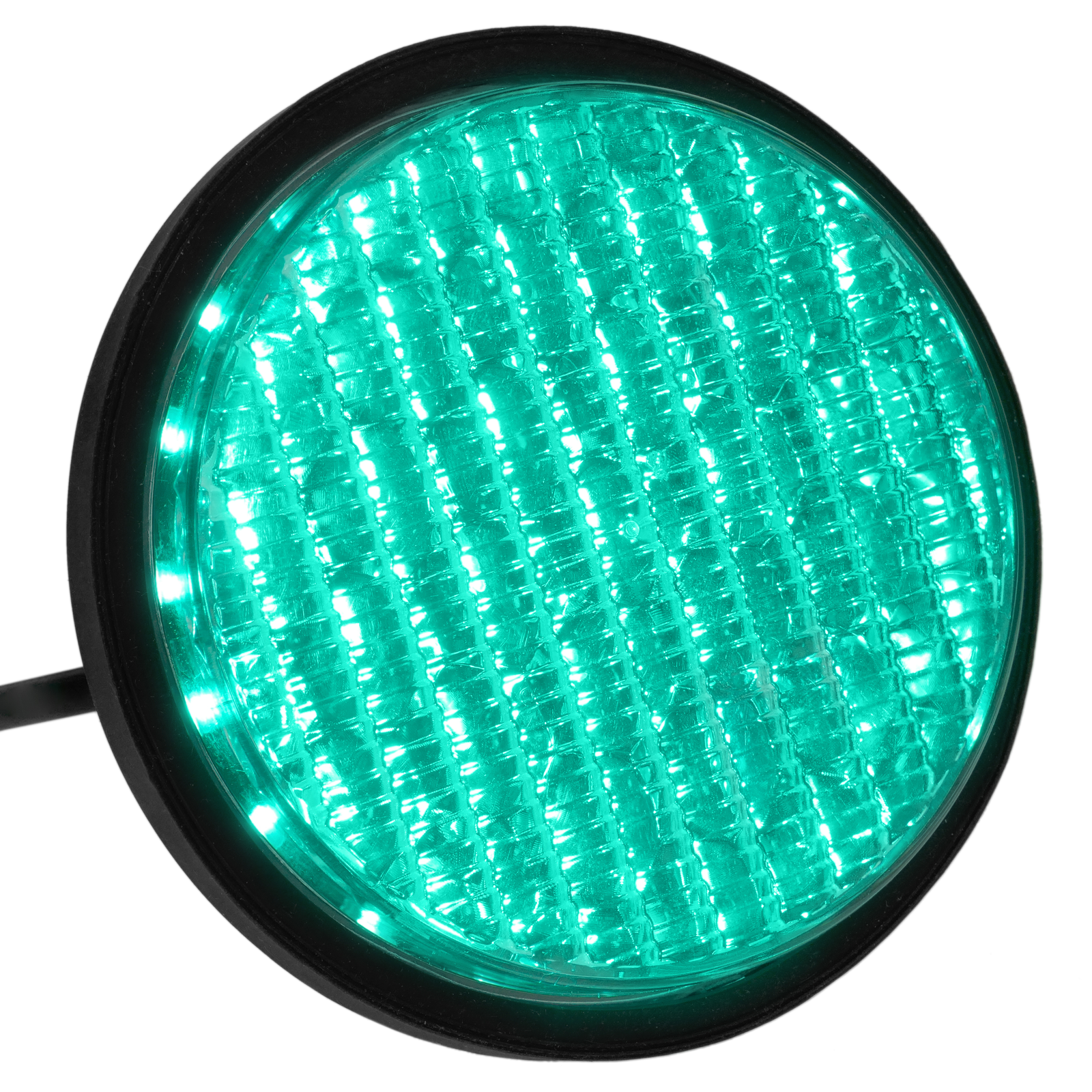 Luz LED para semáforo IP65 100mm de 12-24V verde - PrimeMatik