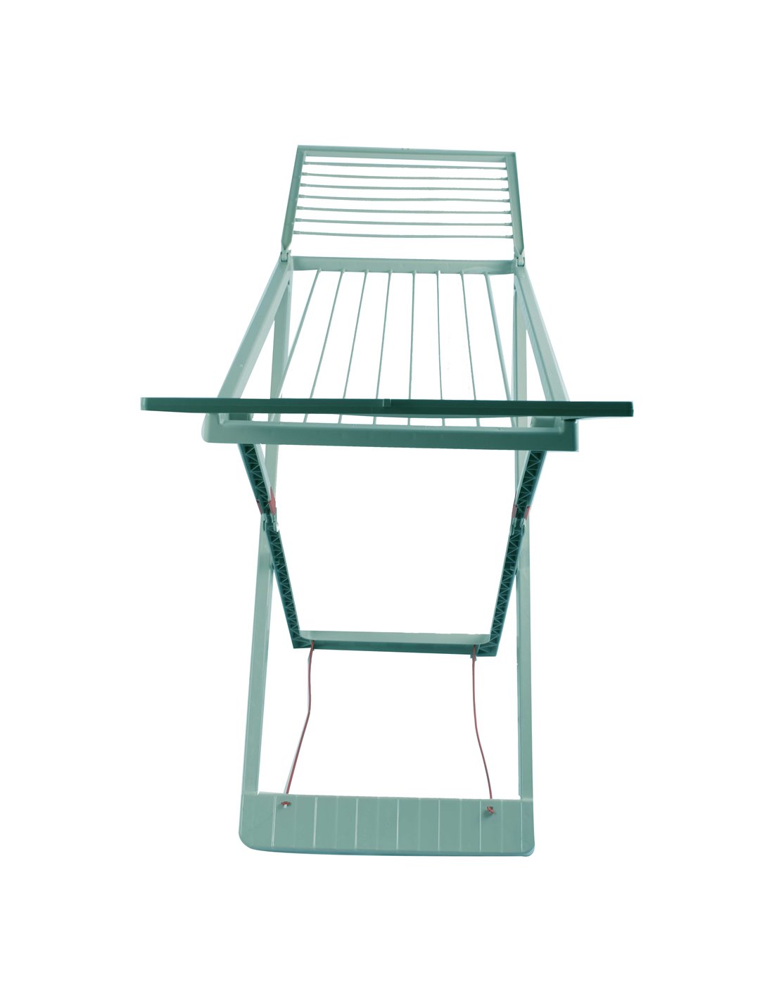 Tendedero plegable de resina– tendal abatible balcón para interior y exteri