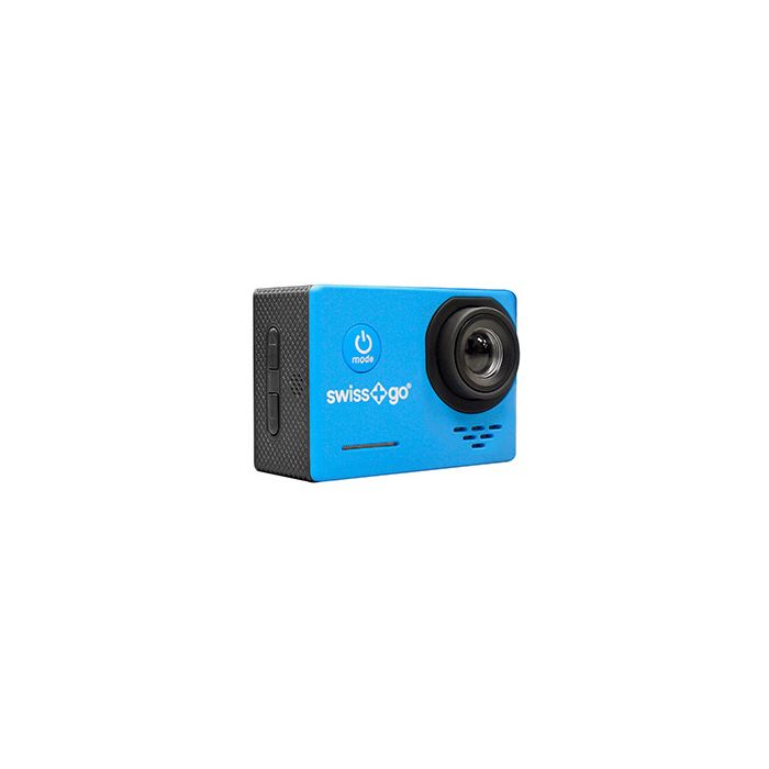 CÁMARA ACCIÓN SWISS GO SG-1.0 FULL HD AZUL