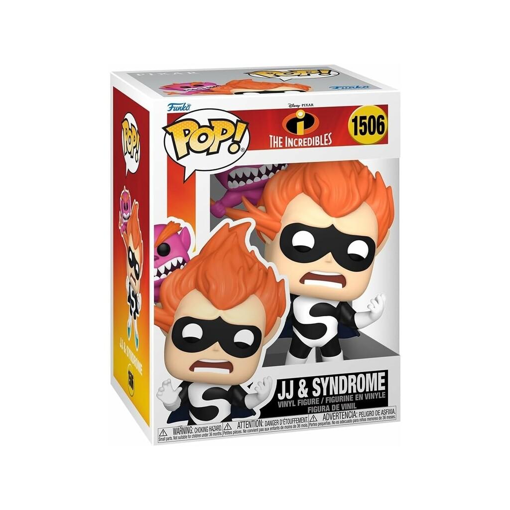 Funko Pop Los Increíbles Figura JJ y Syndrome Juguetes FUNKO