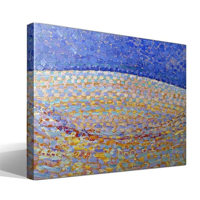Cuadro Canvas Duna III Piet Mondrian - Alta Resolución - Lienzo 100% Algodón - Bastidor Madera - Fabricado en España