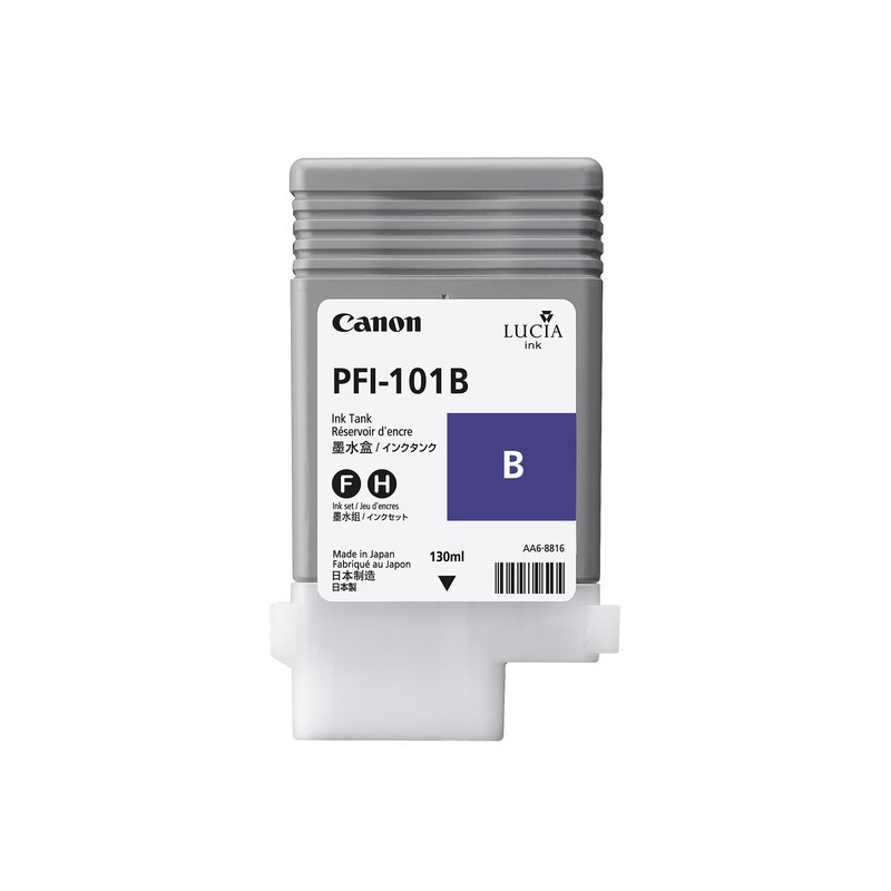 Canon - PFI-101B cartucho de tinta 1 pieza(s) Original Azul 0891B001