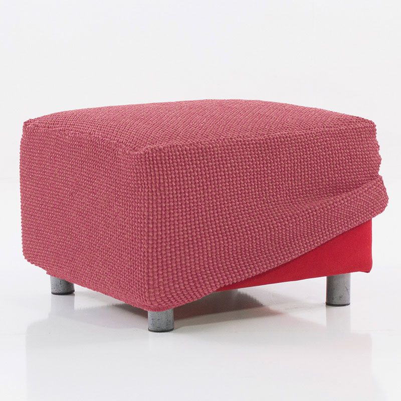 MAXIFUNDAS FUNDAS DE SOFA & CHAISE LONGUE - Funda de Puff Relive Elástica