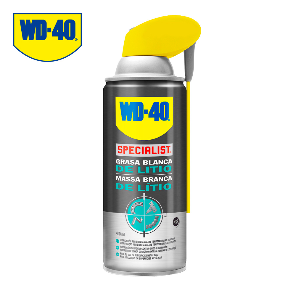 WD-40 - Specialist grasa blanca de litio wd40 400 ml 34111 Alm