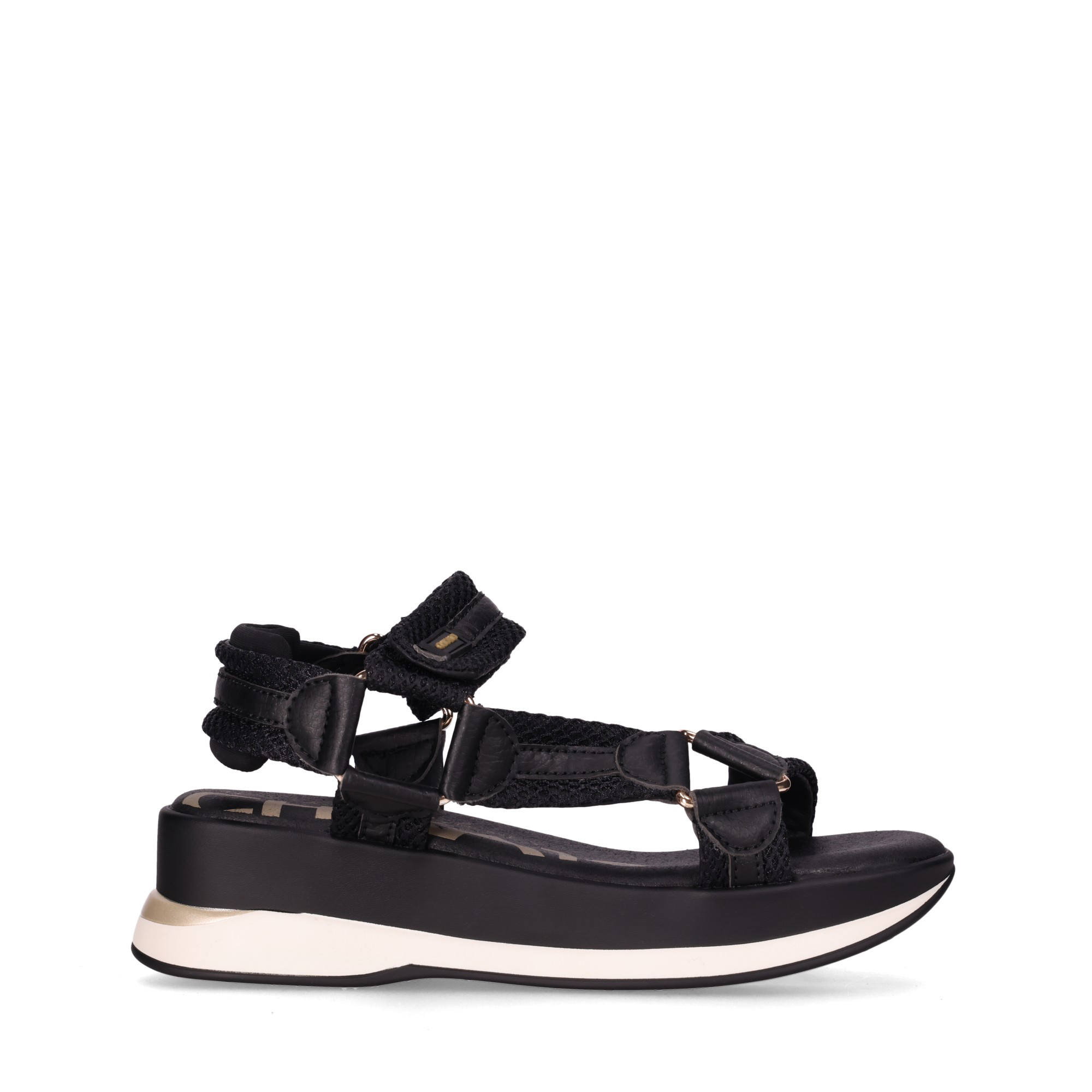 Chika10 NEW AGORA 32 Sandalias Planas Negro/Black