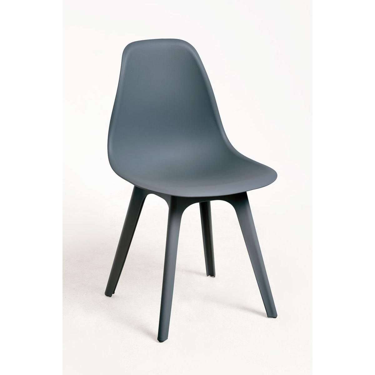 Regalos Miguel - Packs Sillas Comedor - Pack 2 Sillas Kelen Suprym - Gris oscuro
