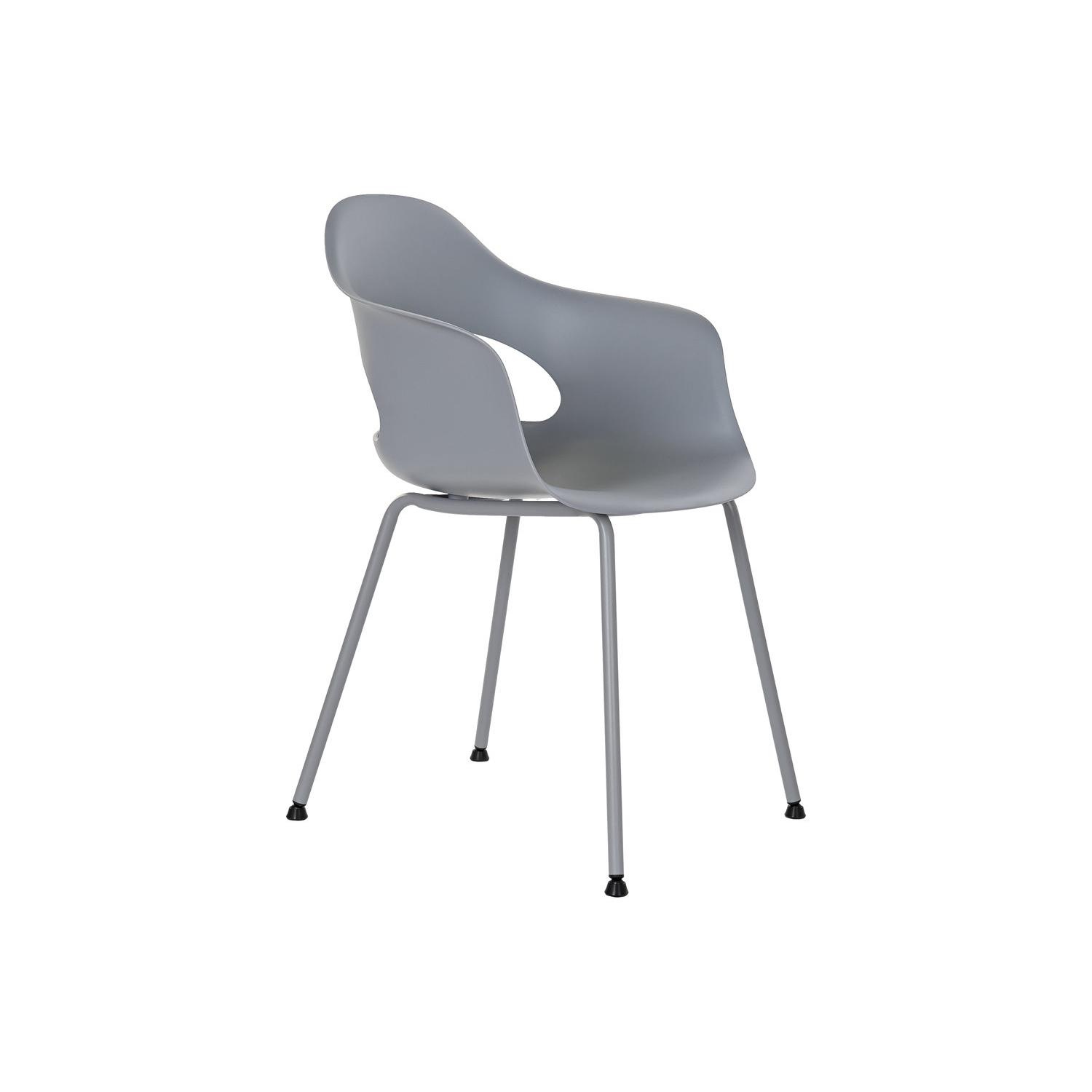 SILLA PP METAL 56X54X80 MATE GRIS CLARO FIJALO MB185159