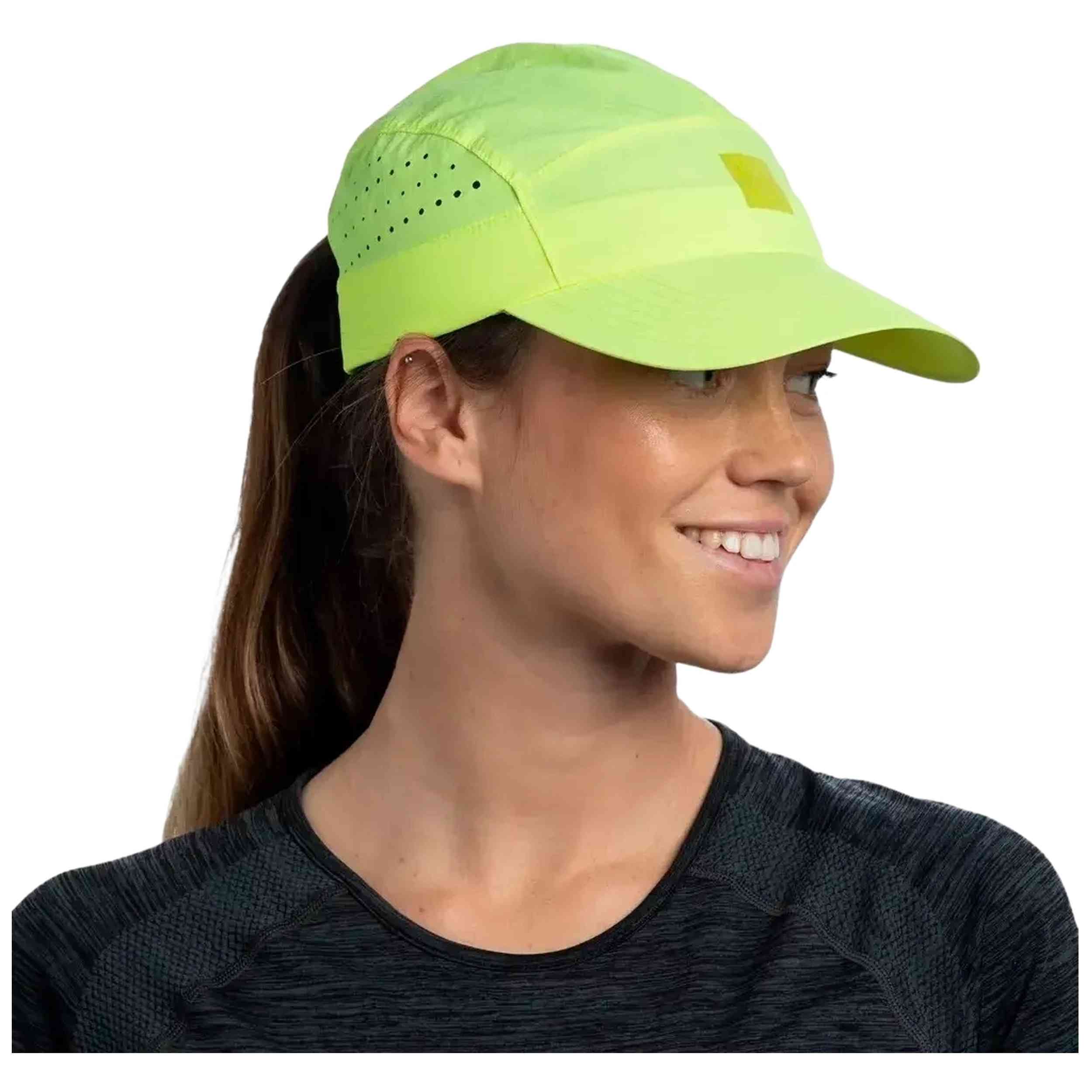 Gorro Buff modelo Speed Cap Solid en color Amarillo