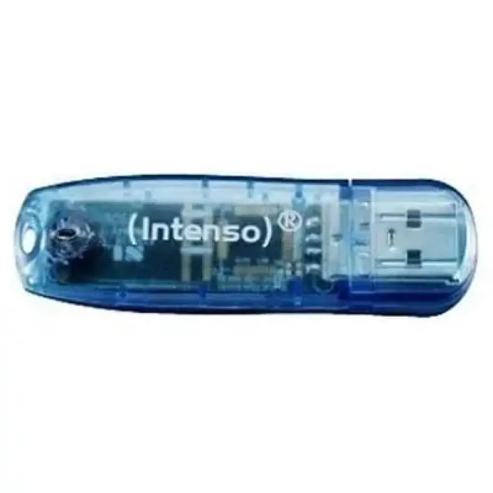 Pen Drive Memoria USB Intenso Rainbow Line 4 GB USB 2.0 Azul con Tapa