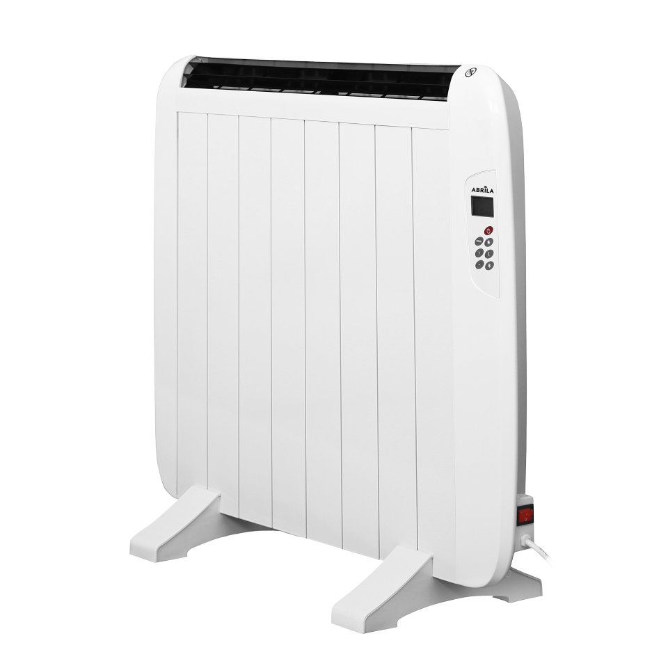 Emisor Térmico Gaban 1200W con Control Remoto y Temporizador – Blanco Aluminio Blanco, Mural o Portátil