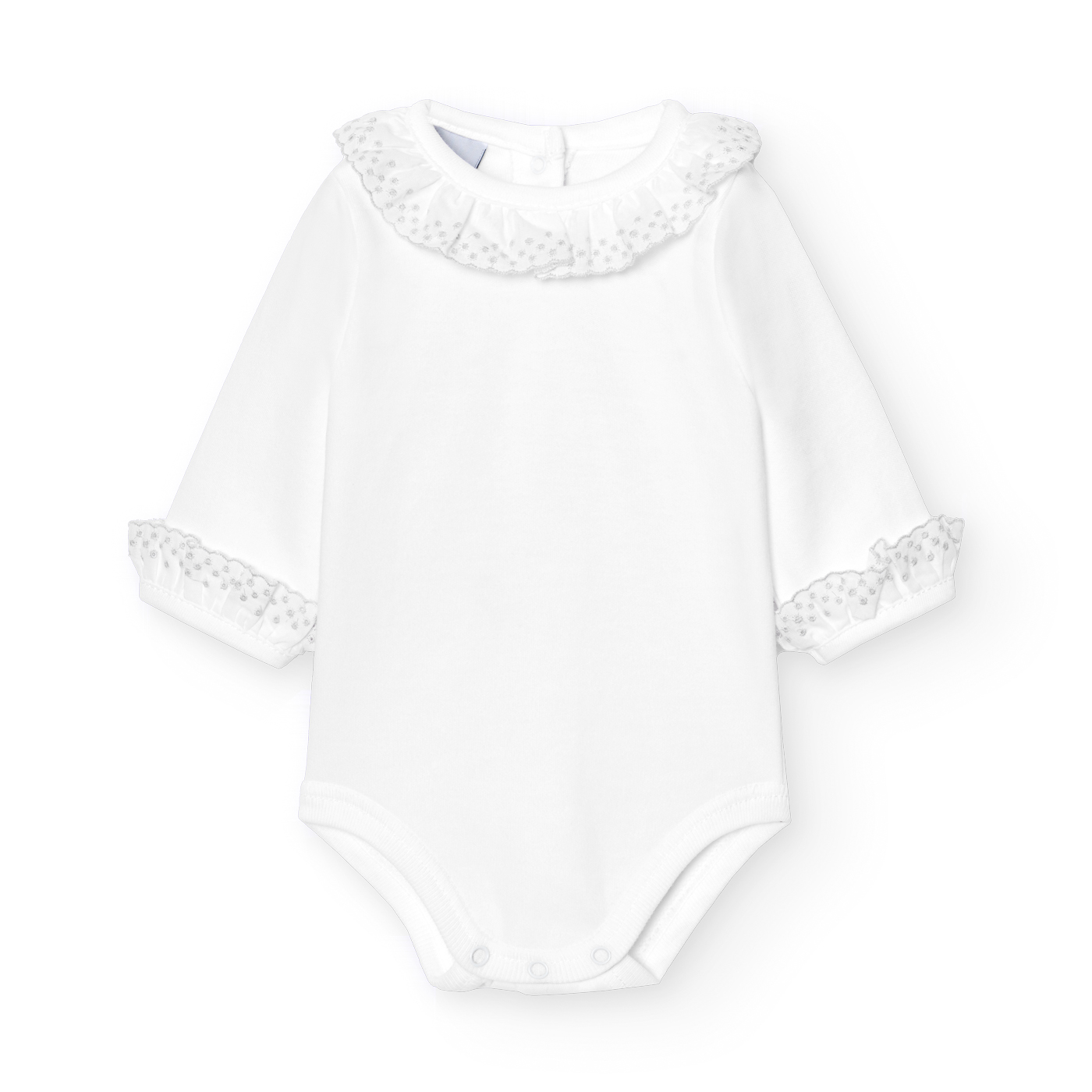 Basicos Babidu pack de 2 bodys cuello batista