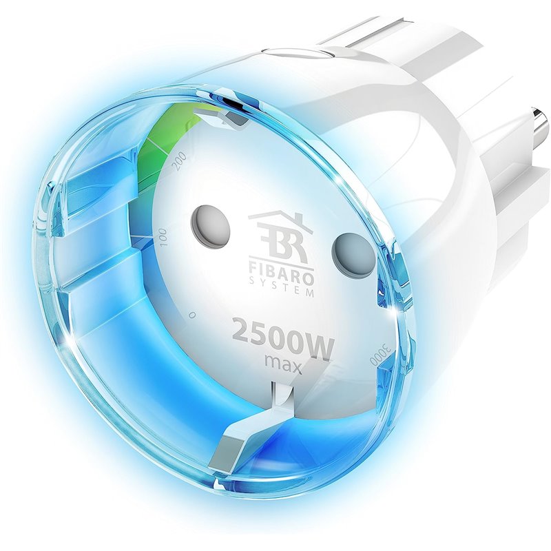 Enchufe de pared Fibaro - enchufe adaptador GEN 5 - FIBEFGWPF-102-5