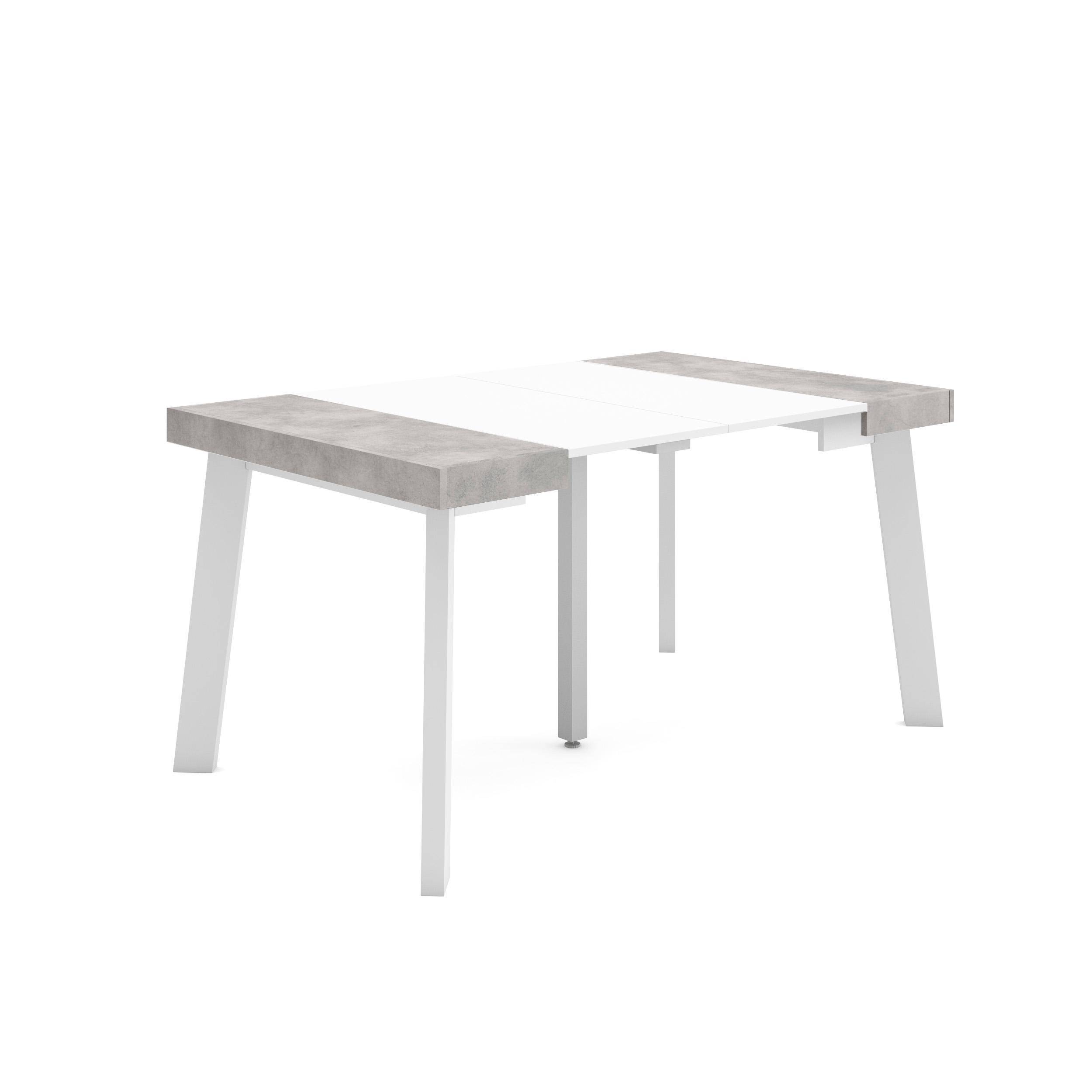 Skraut Home, Mesa Consola Extensible, Mesa Auxiliar, Tapa, 58/140x90x73cm, Práctica y Versátil, Estilo Moderno, Fácil Montaje