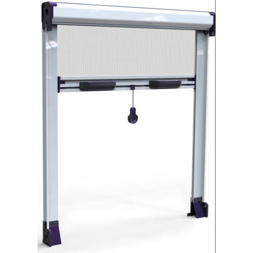 Kit mosquitera HEYAC enrollable vertical 160x150 blanca