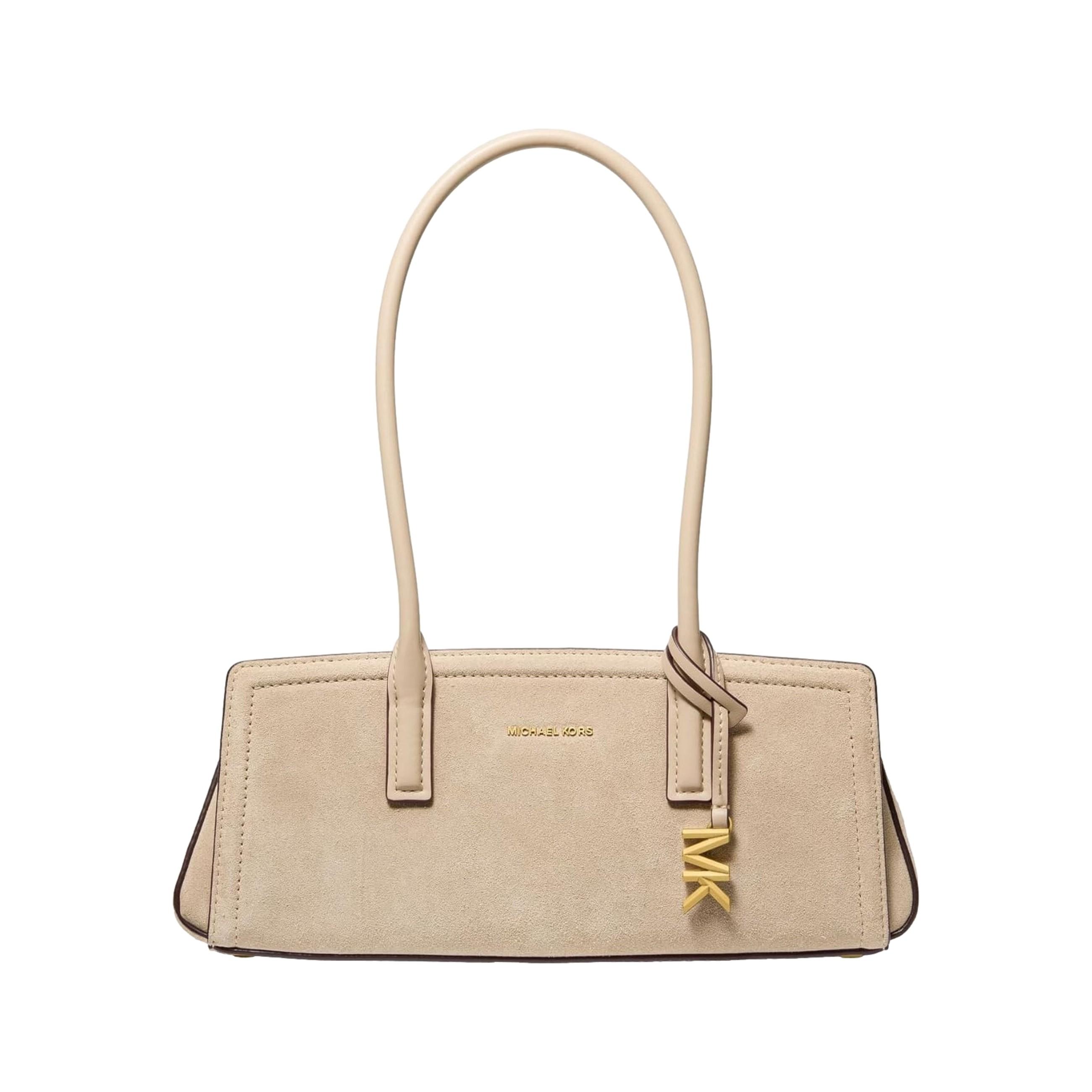 Bolso MICHAEL KORS Laila Soulder Tote Pequeño de Serraje Color Beige