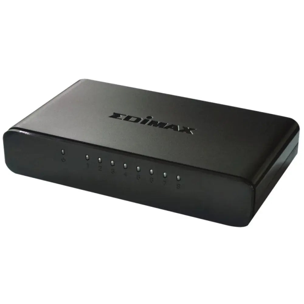 Edimax ES-3308P Switch 8 Puertos 10/100Mbps Negro