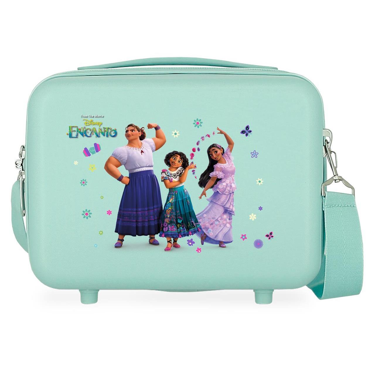 Neceser Abs Disney Encanto turquesa 21x29x15cm