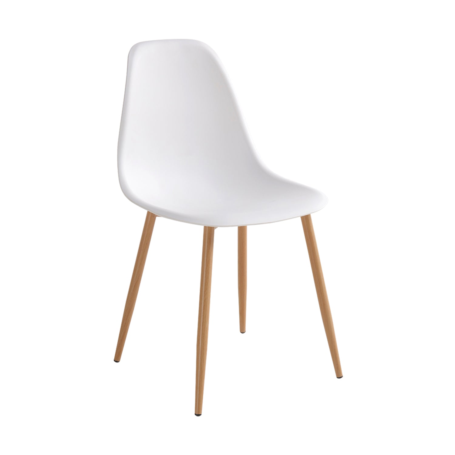 Silla de comedor lena  blanco para hogar moderno mueble de almacenaje  - Homekit