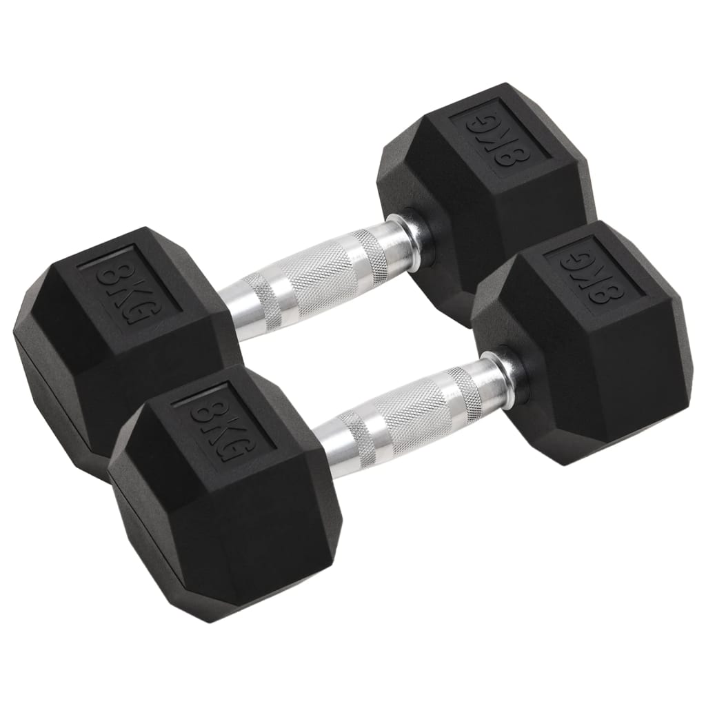 Mancuerna Hierro Fundido Ajustable Deporte Gimnasio Culturismo Peso 2x 4 kg,  2x 5 kg,  2x 6 kg y mas
