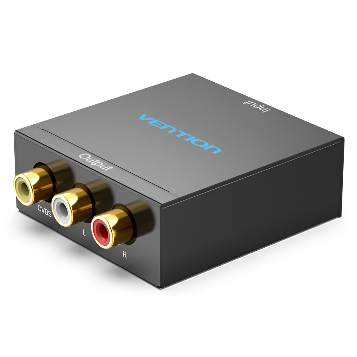 Vention convertidor hdmi hembra a rca hembra y miniusb hembra - color negro