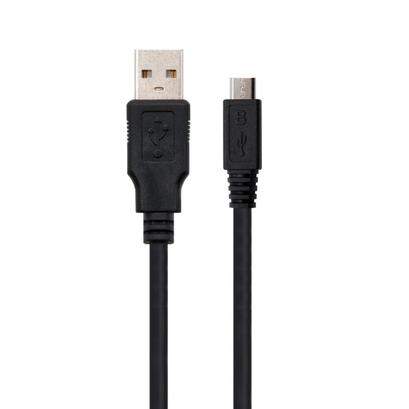 Ewent - EC1020 cable USB USB 2.0 1,8 m USB A Micro-USB A Negro EC1020