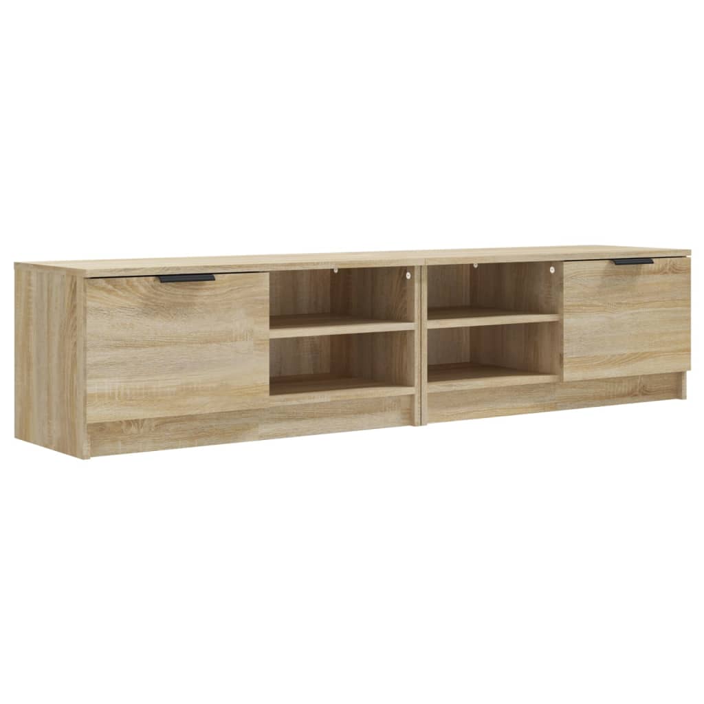 vidaXL Mueble TV 2 piezas madera contrachapada 80x35x36,5cm, Mueble de Salon, Mueble TV, Mueble TV salon, Mesa de TV, Mueble tele