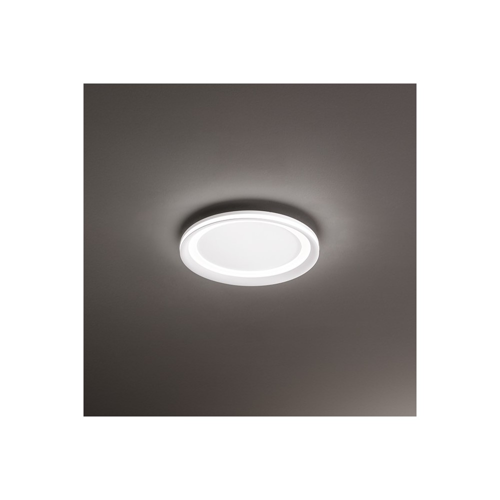 Lámpara de techo LED Perenz EDGE White de 38 W en aluminio