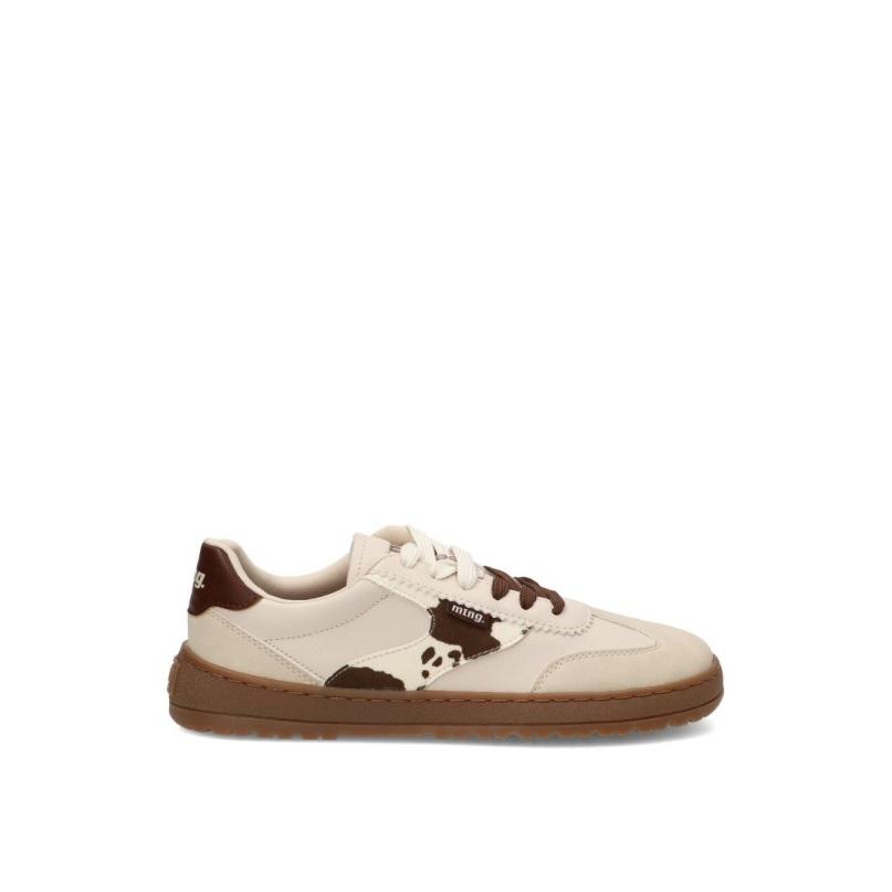 Zapatillas Respetuoso/barefoot Mustang - Mujer - Suela Plana - Modelo 60948 - Color Arena