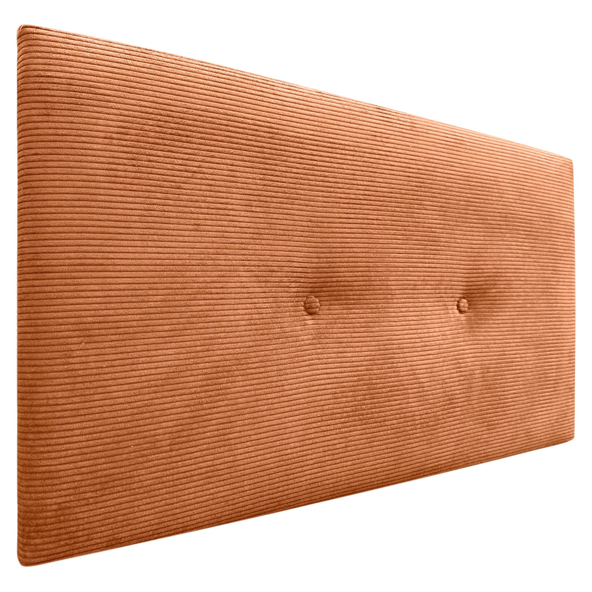 DHOME Cabecero de Pana Liso con Botones Alta Gama Moderno 4cm Grosor