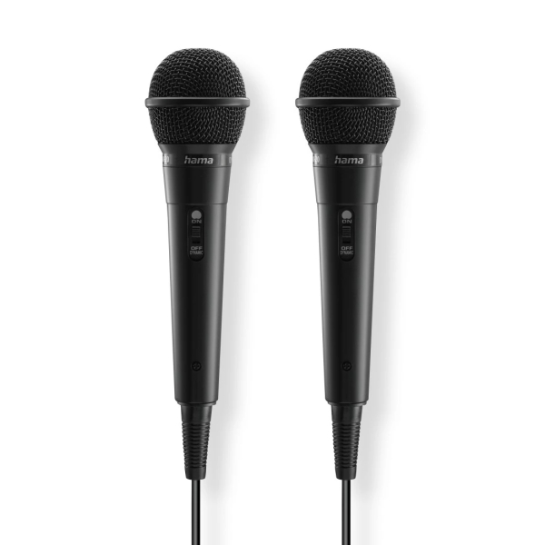 Hama Karaoke Negro Micrófono para karaoke