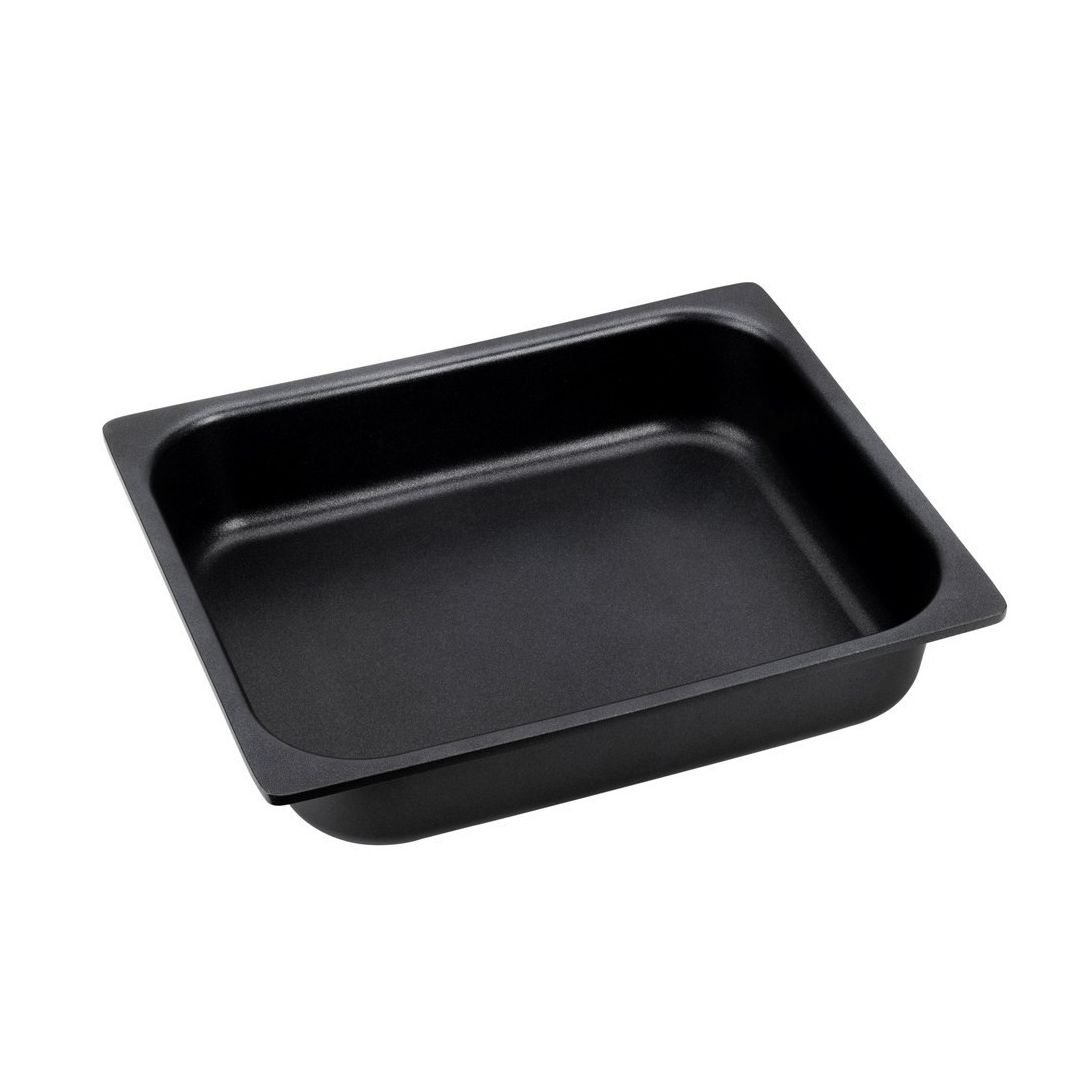 Bra - Bandeja Rustidera Efficient 32x26cm, Aluminio Fundido, Apta Inducción y Horno, Recubrimiento Antiadherente