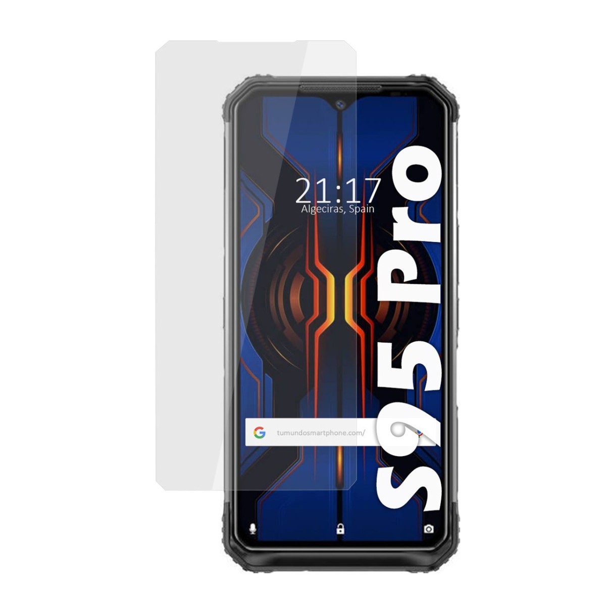 Protector Pantalla hidrogel Mate Antihuellas para Doogee S95 Pro