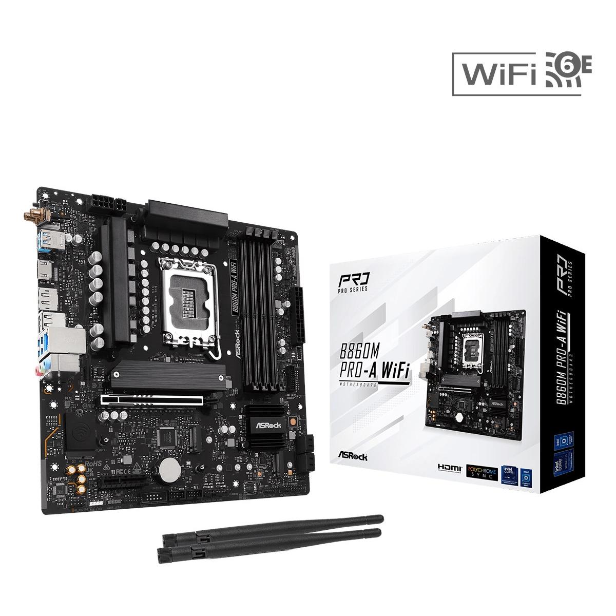 Placa base ASRock B860M Pro-A WiFi