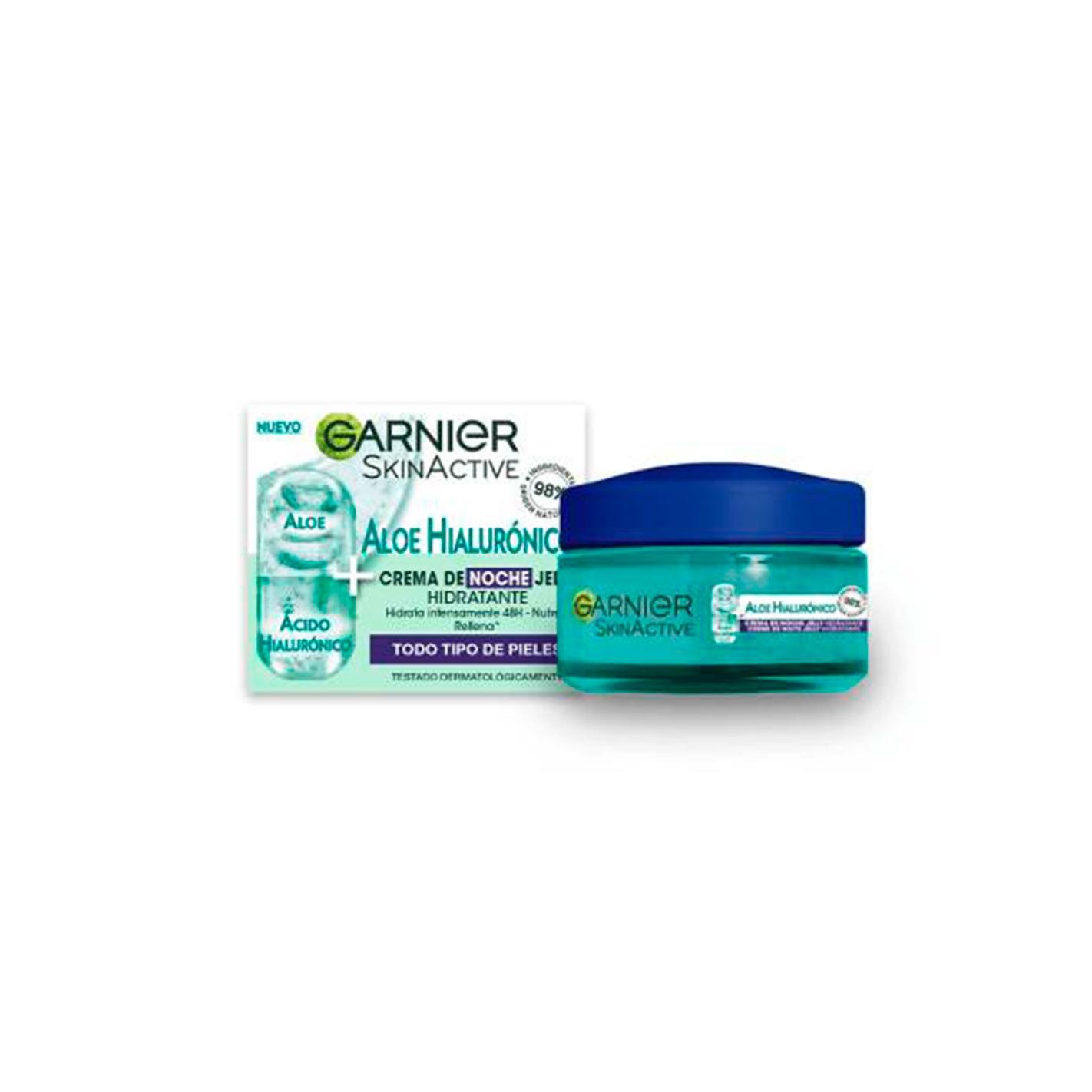 Skin Naturals - Skin Naturals - Hyaluronic aloe. Crema hidratante de noche Jelly. Todo tipo de pieles