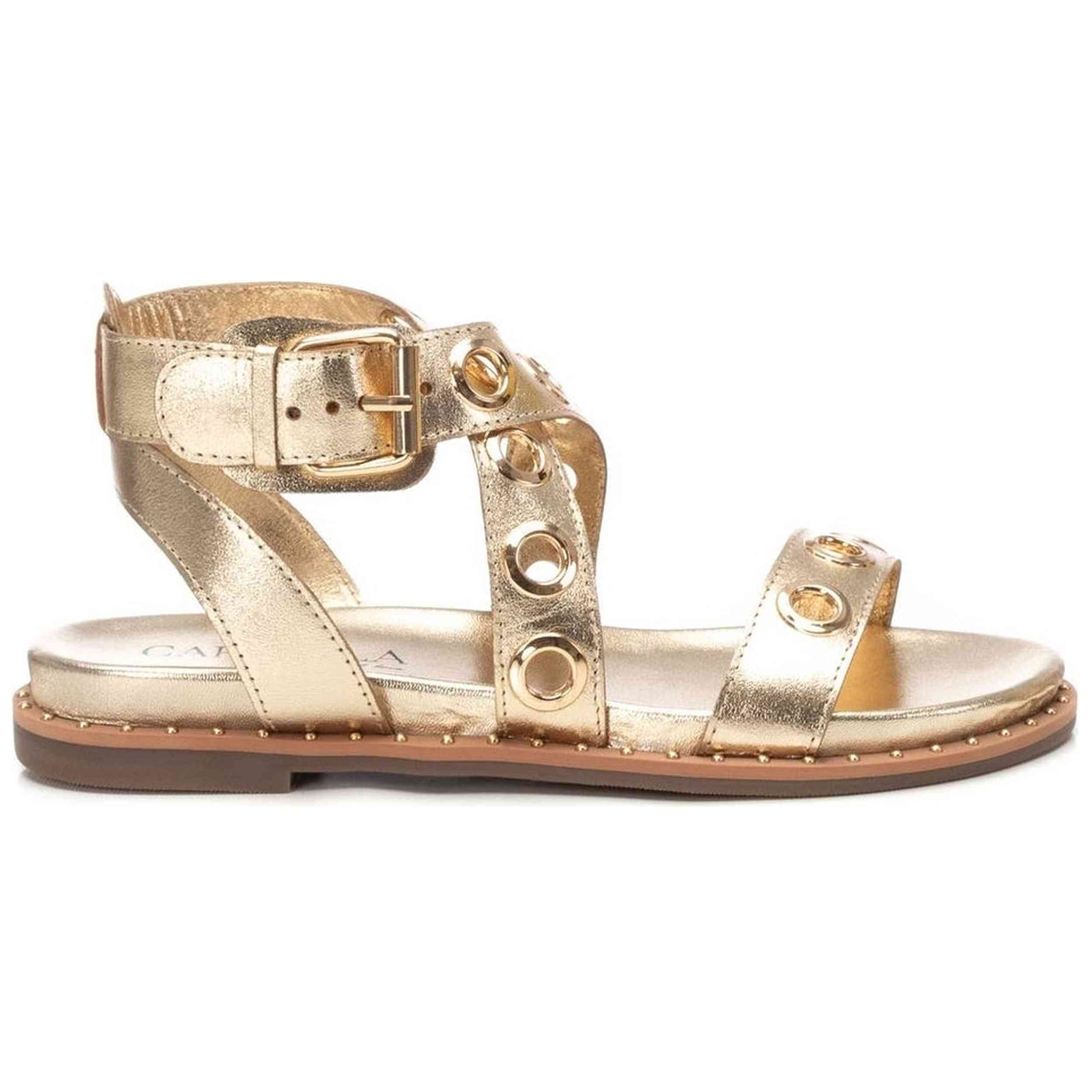 Sandalias Carmela modelo 162389ORO para Mujer en color Dorado